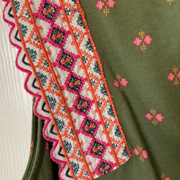 NWOT Anthropologie cap sleeve top XL - Picture 5 of 7